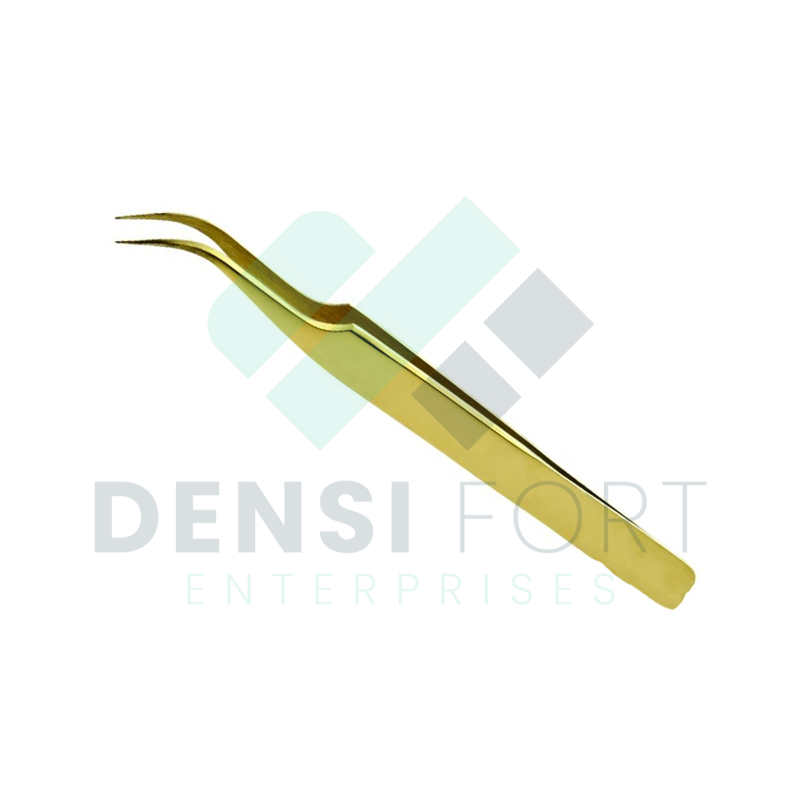 Fine Bent Volume Tweezers