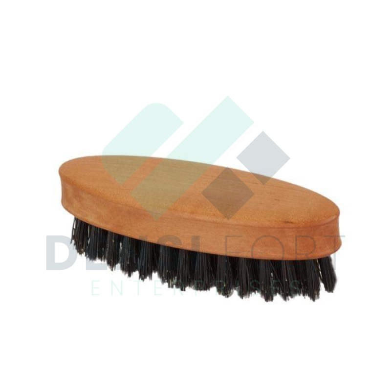 Professional Barber Cutting Neck Hair Brush – Wood